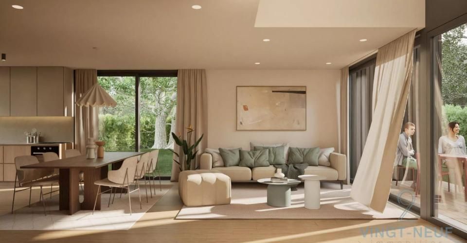 Townhouse contemporaine à Vessy - Maison 6 pièces - image - 2