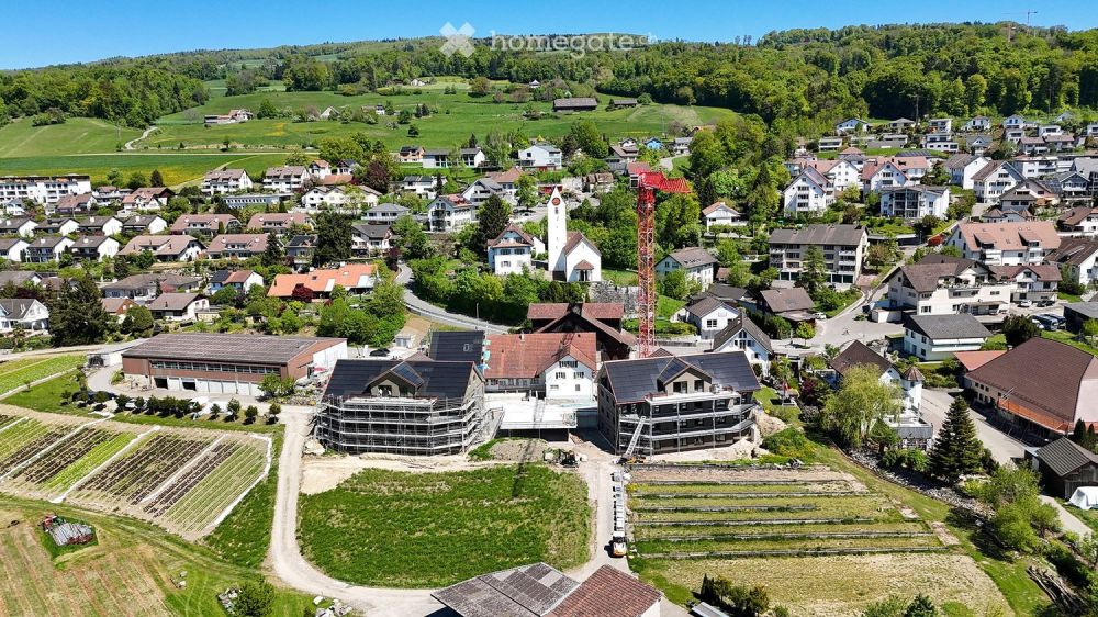 Erstbezug: Moderne 2.5, 3.5, 4.5 & 5.5-Zi-Wohnungen mit Terrasse/Balkon mit Aussicht in Eggenwil -  Bild 2