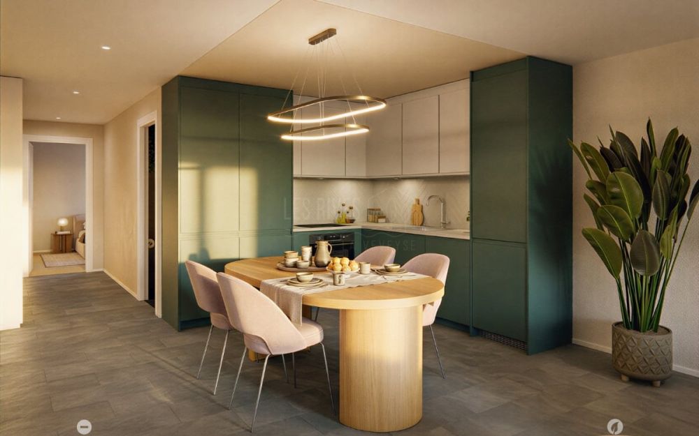 Châtel-Saint-Denis - Neuwertiges 5.5-Zimmer-Apartment mit 122 m² und Balkon -  Bild 2