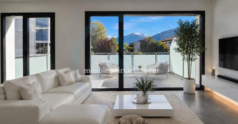 Superbe appartement neuf avec une vue sur les montagnes dans les hauteurs de Sion - Duplex 4.5 pièces - image - 1