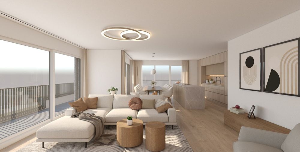 4.5-Zi-WHG - W7 Attika in der Überbauung «Däheimu» in Niedergesteln - Bild 3