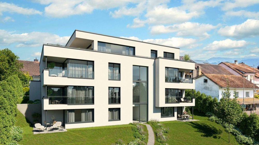 Moderne 4.5-Zimmer-Maisonettewohnung mit privatem Garten -  Bild 1