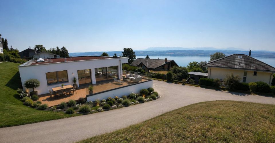 Villa individuelle avec vue sur le lac - Villa 6.5 pièces - image - 6