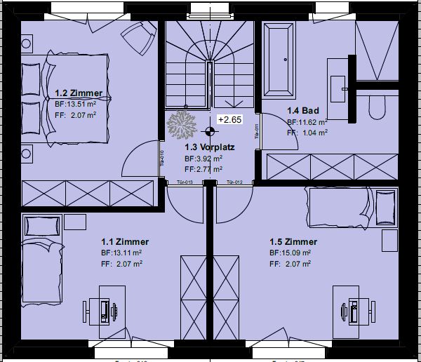 Duplex-Zweitwohnung "Eggetli", Neubau -  Bild 8