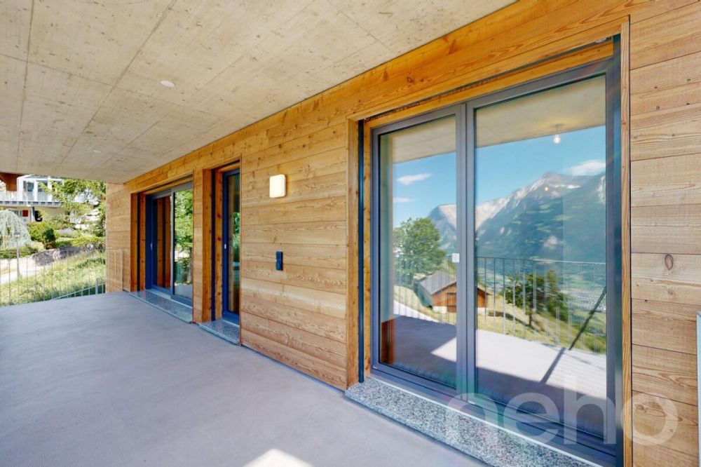 Neubauwohnung mit Bergblick in Erschmatt -  Bild 8
