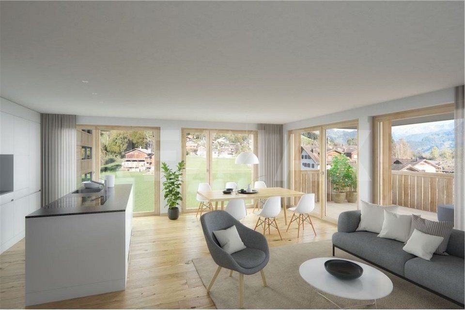 Nachhaltiges Wohnen in Schierst Garglas: 3½-Zimmer-Wohnung C4 mit Solarkraftanteil -  Bild 3