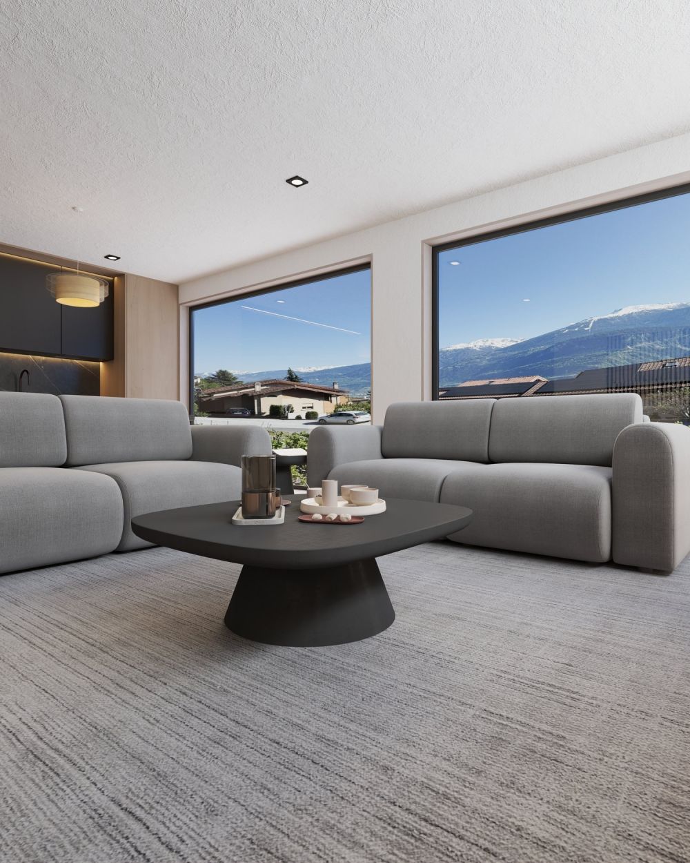Nouvelle promotion à Miège de 2 magnifiques villas de 4.5 pièces avec vue exceptionnelle -  Bild 3