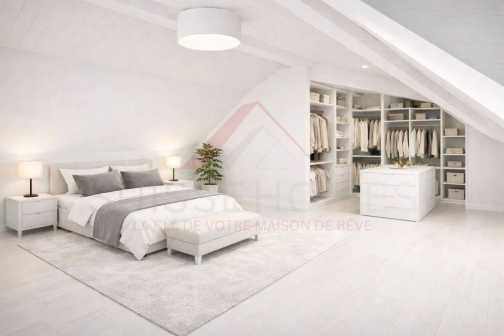 Appartements 4,5 pièces en duplex - 130 m² habitables - Vente sur plan - Gampelen - Bild 4