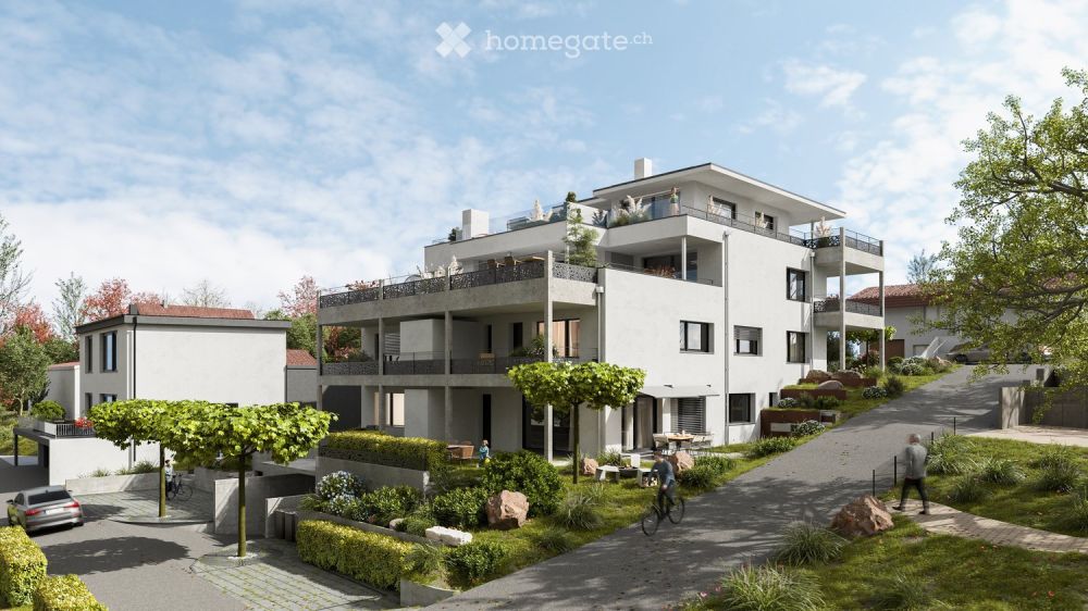 3.5-Zi. Wohnung - Erstbezug an ruhiger Bestlage in Tägerwilen zu verkaufen -  Bild 1