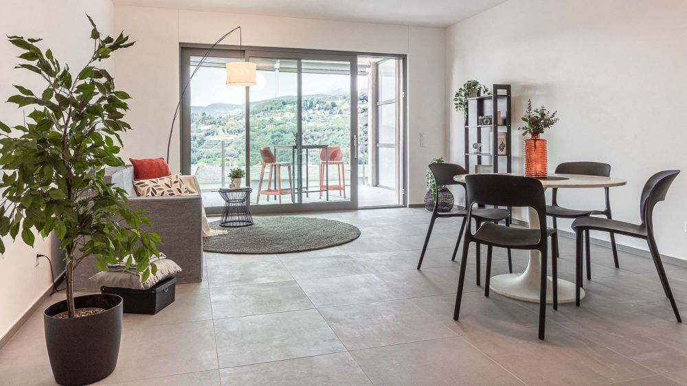 Moderne und ruhige Räume - 3.5 Zimmer in einer exklusiven Residenz am Stadtrand   | Spazi Moderni e Sereni - 3.5 Locali in Residenza Esclusiva ai Confini della Città - pregassona tri-002-HDR.jpg