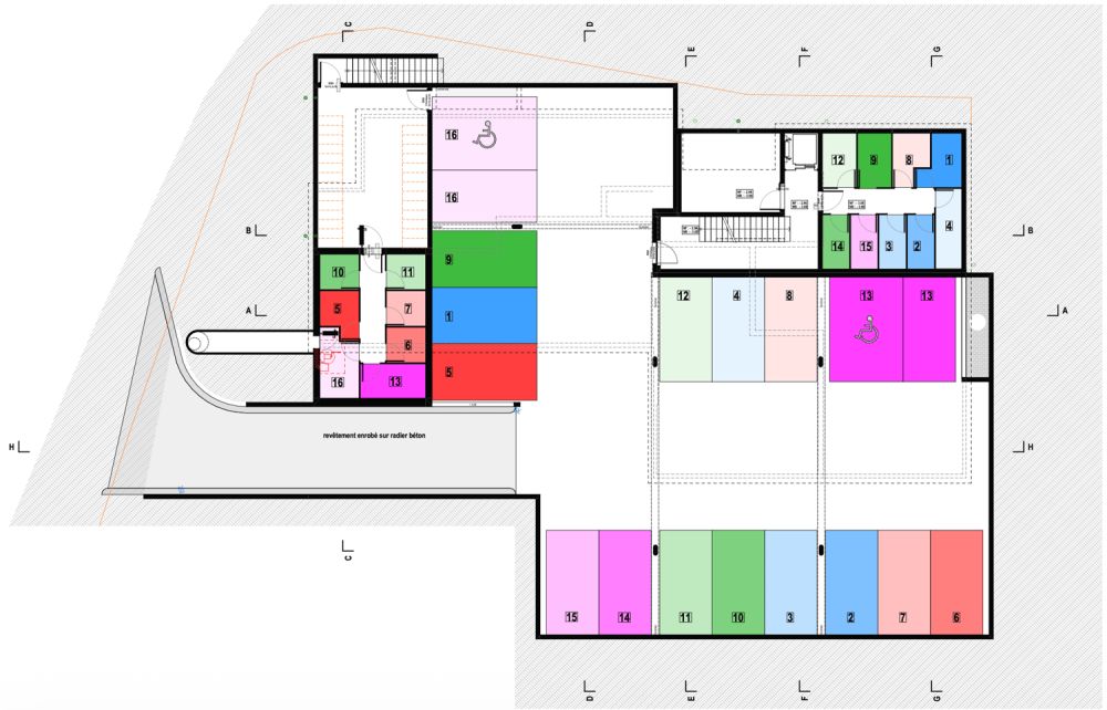 Attique, Appartement de 4.5 pièces avec deux places inclus – Lot 16 -  Bild 8