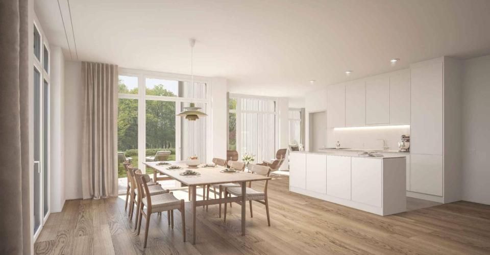 Le Logis - Villa "B" - Villa mitoyenne neuve de 6.5 pièces - Maison contiguë 6.5 pièces - image - 2