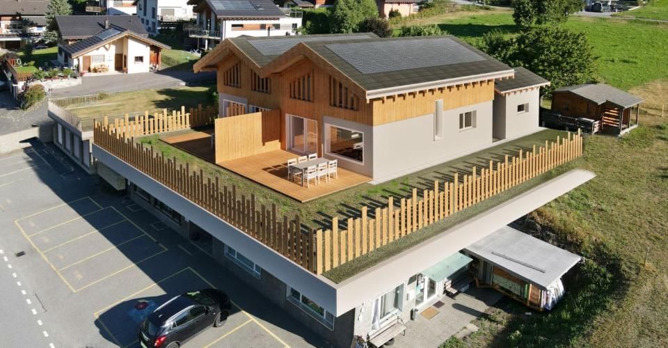 Villa mitoyenne de 4.5 pièces sur la Commune du Val de Bagnes - Maison jumelée 4.5 pièces - image - 1