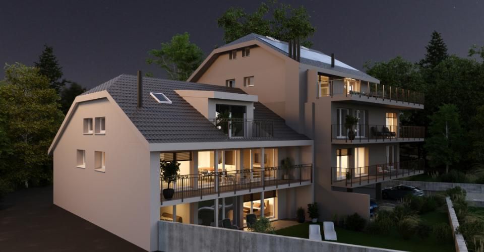 RARE ET EXCEPTIONNEL 3.5p 98m2 BALCON XXL VUE MONTAGNE | PROCHE COMMODITES - Appartement 3.5 pièces - image - 9