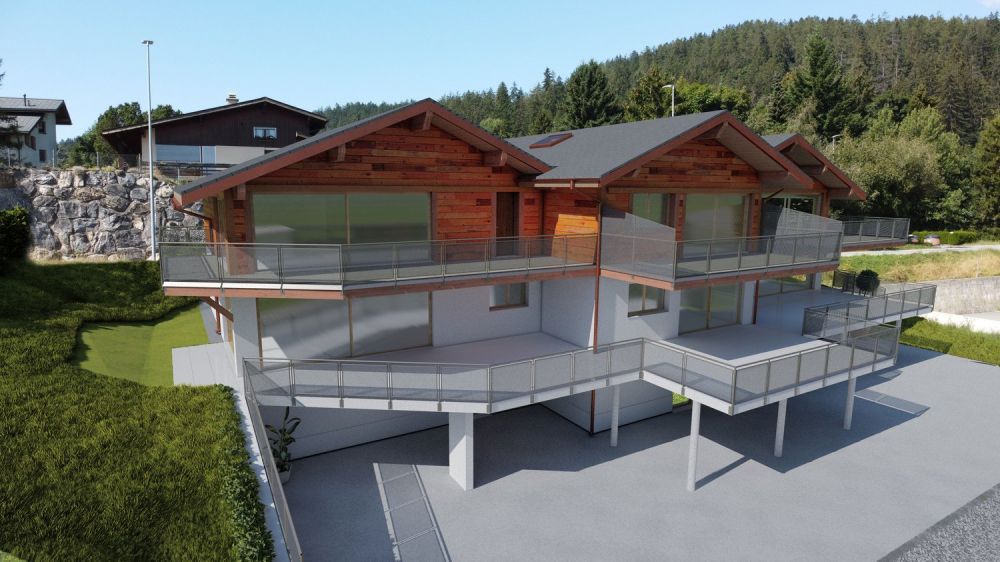 Appartement neuf de 2.5 pièces avec terrasse et vue à Crans-Montana - Résidence principale -  Bild 3