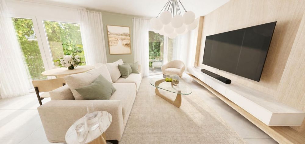 Au-dessus des nuages : superbe 2.5 pièces neuf 66m2 avec balcon de 27 m² -  Bild 2