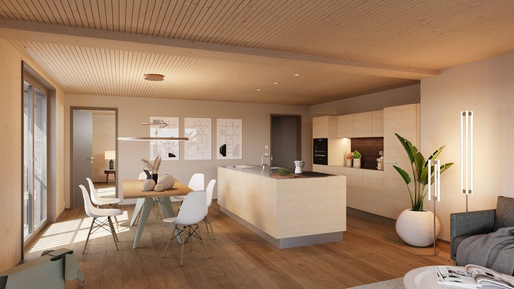 Moderne 5.5-Zimmer-Neubauwohnungen EG in Hombrechtikon -  Bild 3