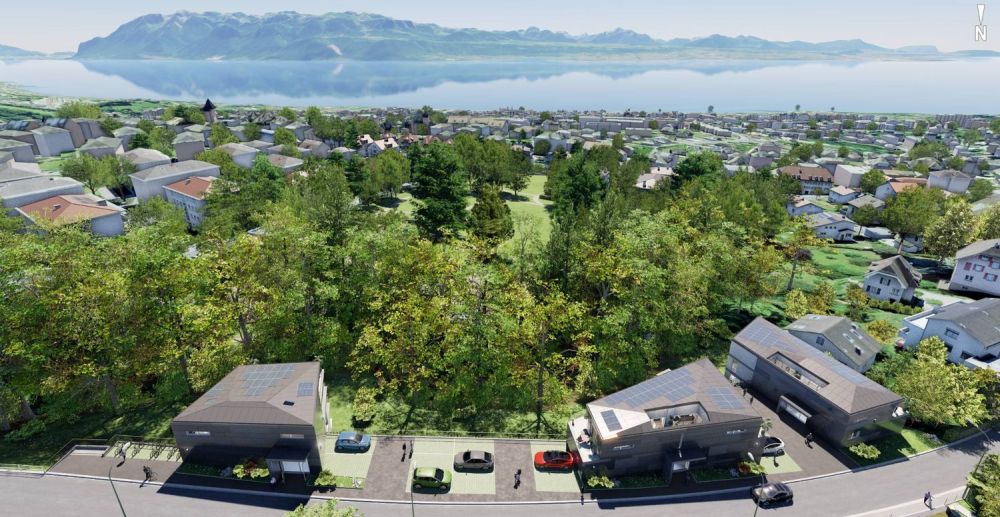 Spacieux 3.5 pièces NEUF orienté sud-ouest avec terrasse - Découvrez-le en immersion 3D ! - Bild 3