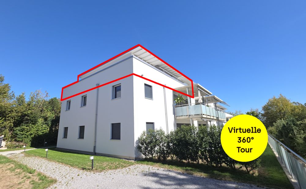 Stilvolle Attikawohnung mit sonniger Dachterrasse -  Bild 1