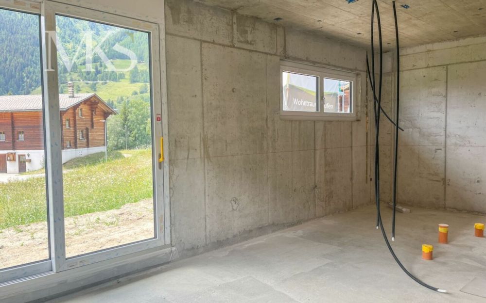 Super Einfamilienhaus in Reckingen - Wohnen, wo das Goms am schönsten ist. - EG - Studio, Atelier oder Wellness?