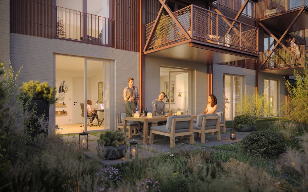 5.5-Zimmer Gartenwohnung - Nachhaltig. Autofrei. Mitten in Basel. - Bild 1