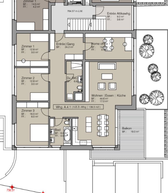 Gesund wohnen und arbeiten mit Weitsicht - A4.1 -  Bild 13