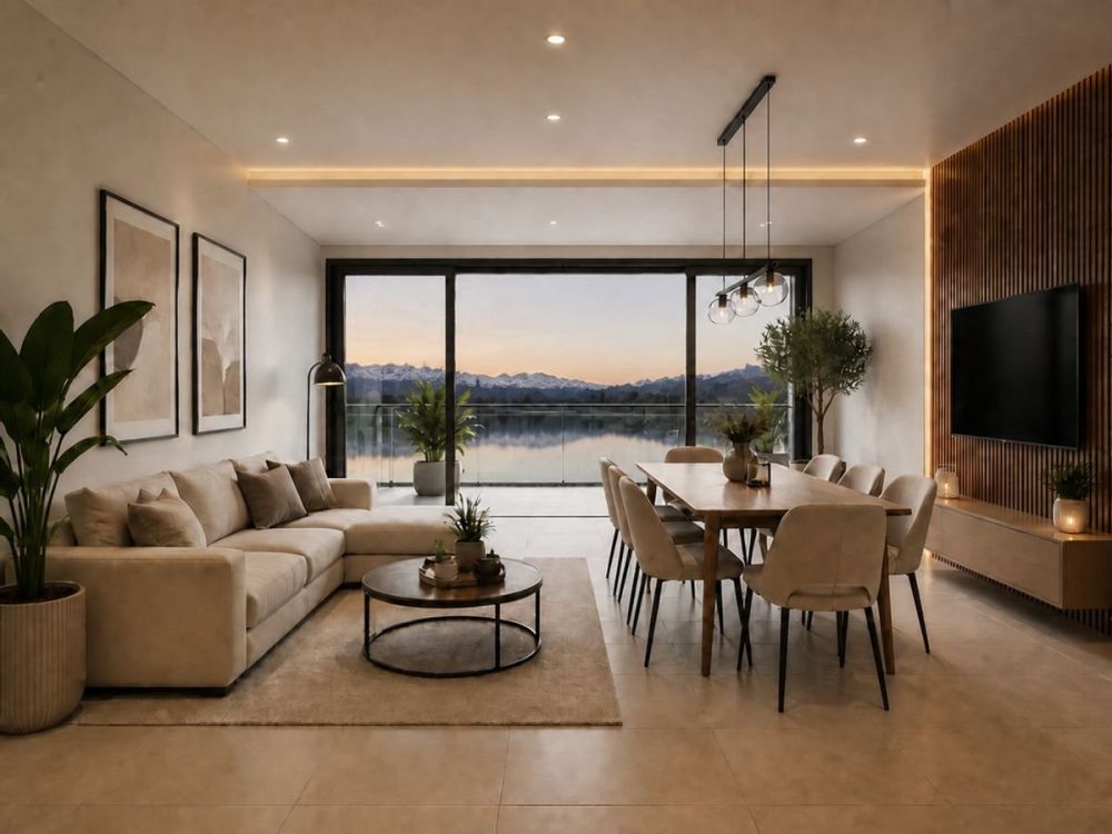 Appartement neuf 3.5 pièces avec vue panoramique sur le lac -  Bild 3