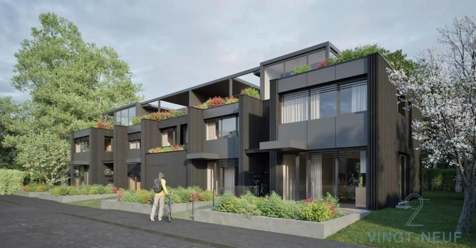 Townhouse contemporaine à Vessy - Maison 6 pièces - image - 9