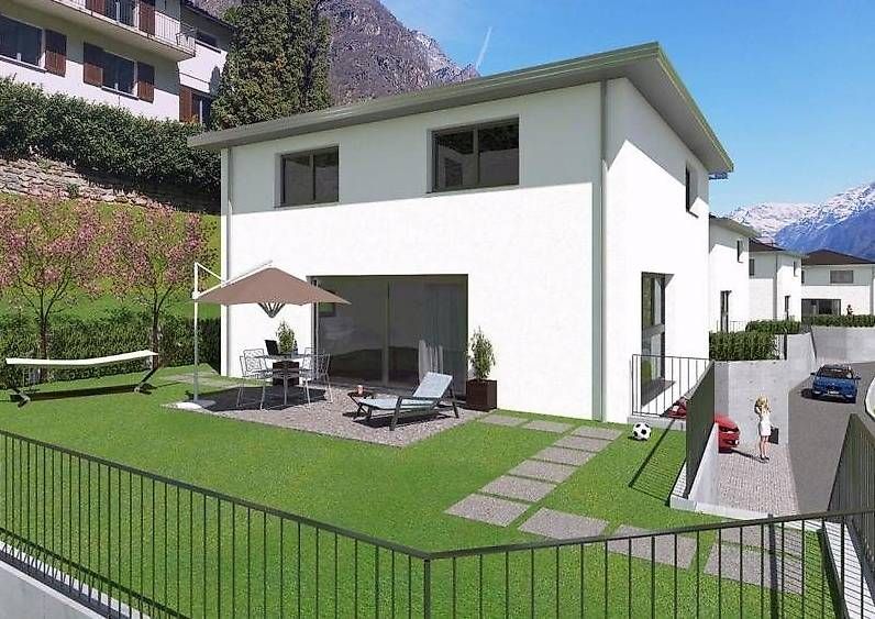 Neubau mit Garten  /  casa nouva construzione -  Bild 1