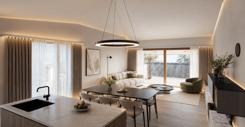 Les Terrasses du 6 - Lot D - Appartement 3.5 pièces - image - 4