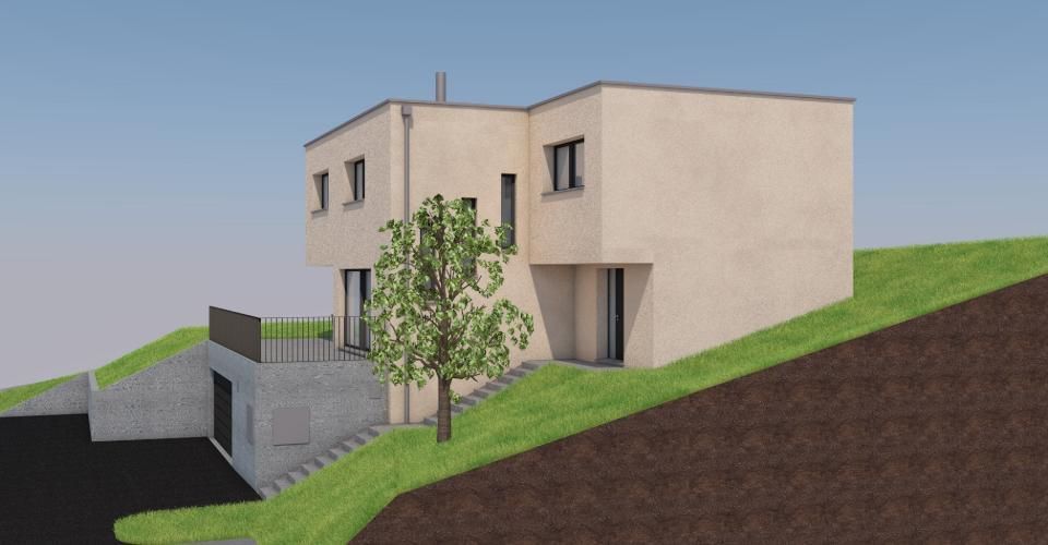 Magnifique villa d'architecte sur plans - Villa 6.5 pièces - image - 3