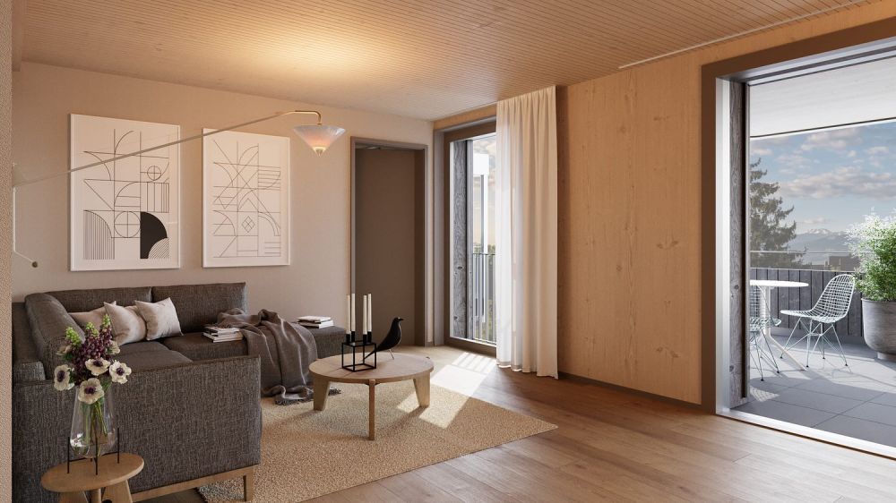 Moderne 3.5-Zimmer-Neubauwohnung EG in Hombrechtikon – Erstbezug ab April 2029 -  Bild 4