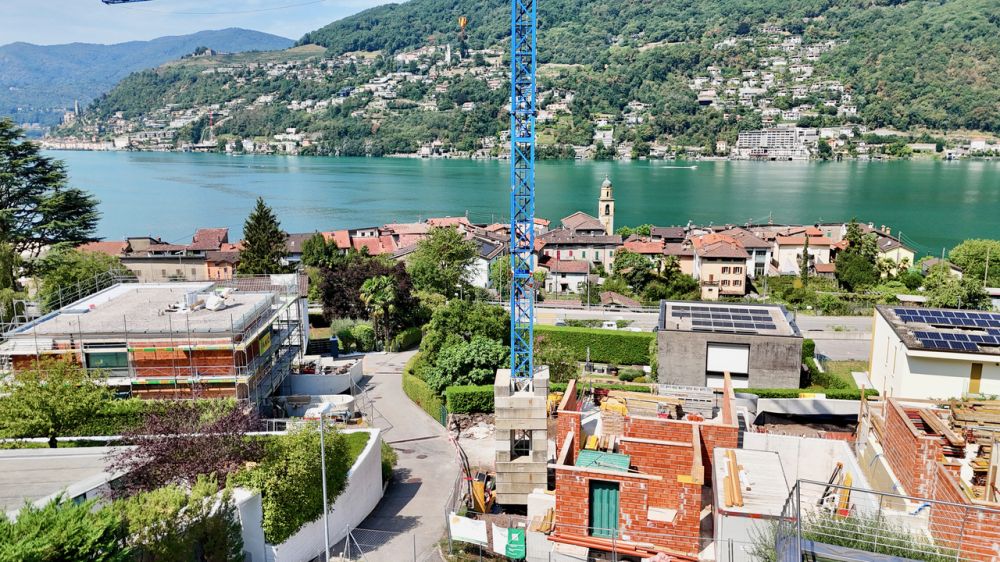 Villa Contemporanea in Fase di Costruzione con Vista Lago -  Bild 4