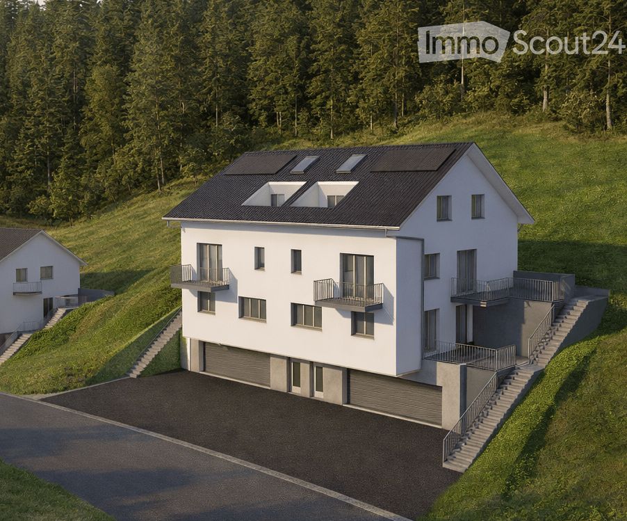 Modernes Neubau-Doppeleinfamilienhaus mit idyllischem Naturpanorama -  Bild 2