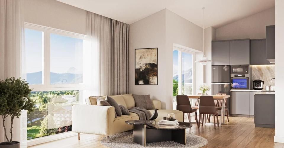 3.5 pces neuf avec jardin 120 m2 à Charrat - Appartement 3.5 pièces - image - 2