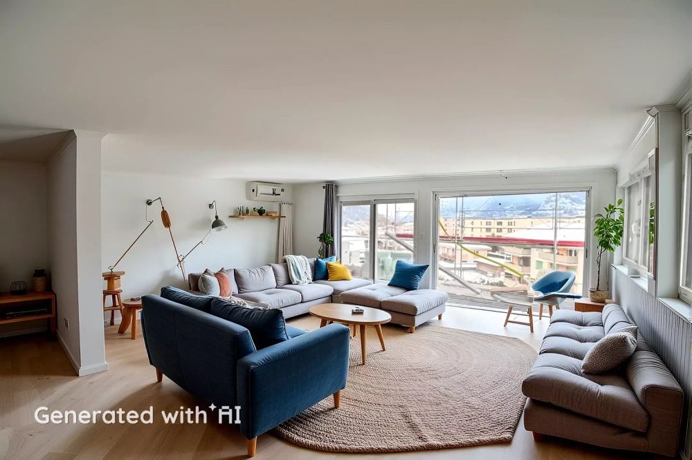 Attique de 4.5 pièces avec balcon à Aproz Sion - Bild 2