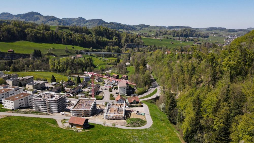 Wohnen, wo die Natur beginnt  mit Sitzplatz und Blick ins Grüne - Baustand April 2026