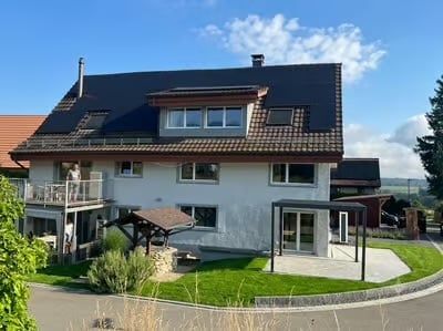 Angebauter Hausteil mit Terrasse & Kachelofen -  Bild 1