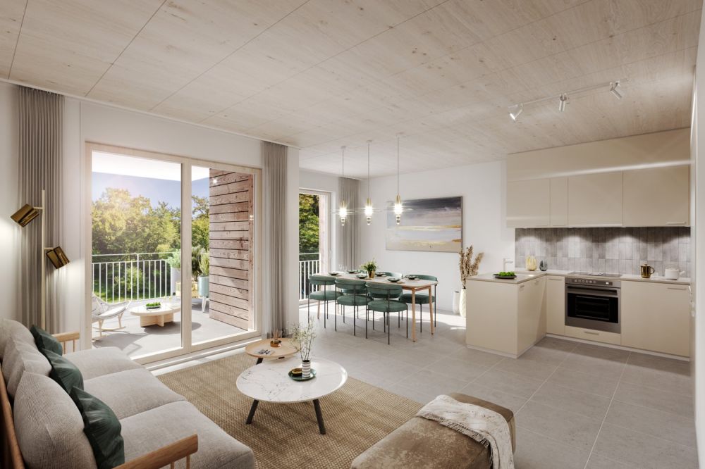 Appartement 4 pièces neuf avec balcon dans un parc majestueux - CASATAX -  Bild 5