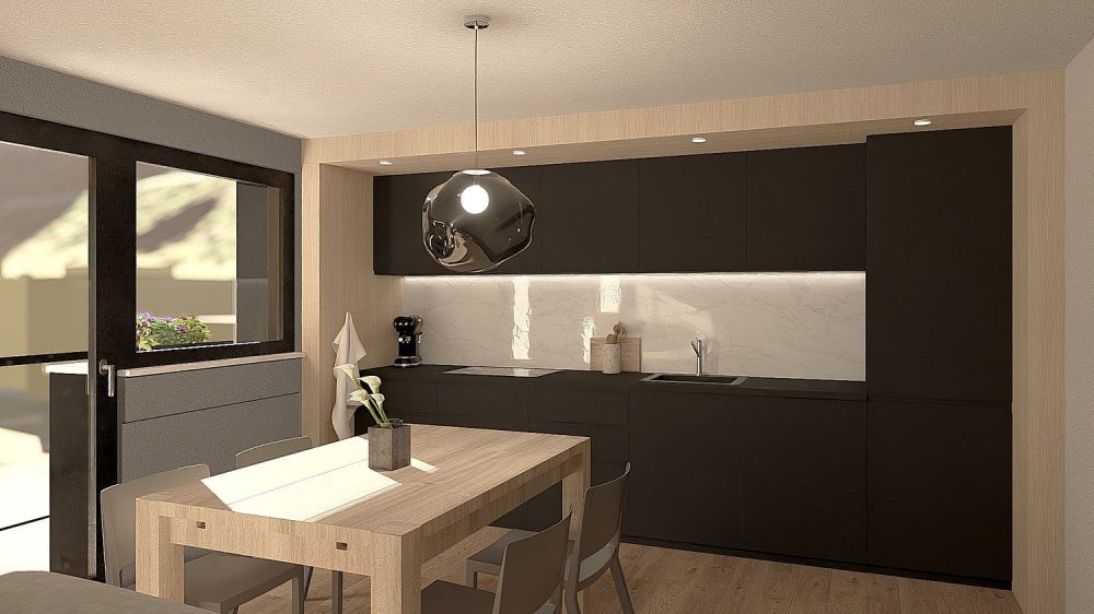 Bewirtschaftete 4.5-Zimmer-Maisonette-Zweitwohnung inkl. Disporaum in Saas-Grund – Neubau 2026 -  Bild 9
