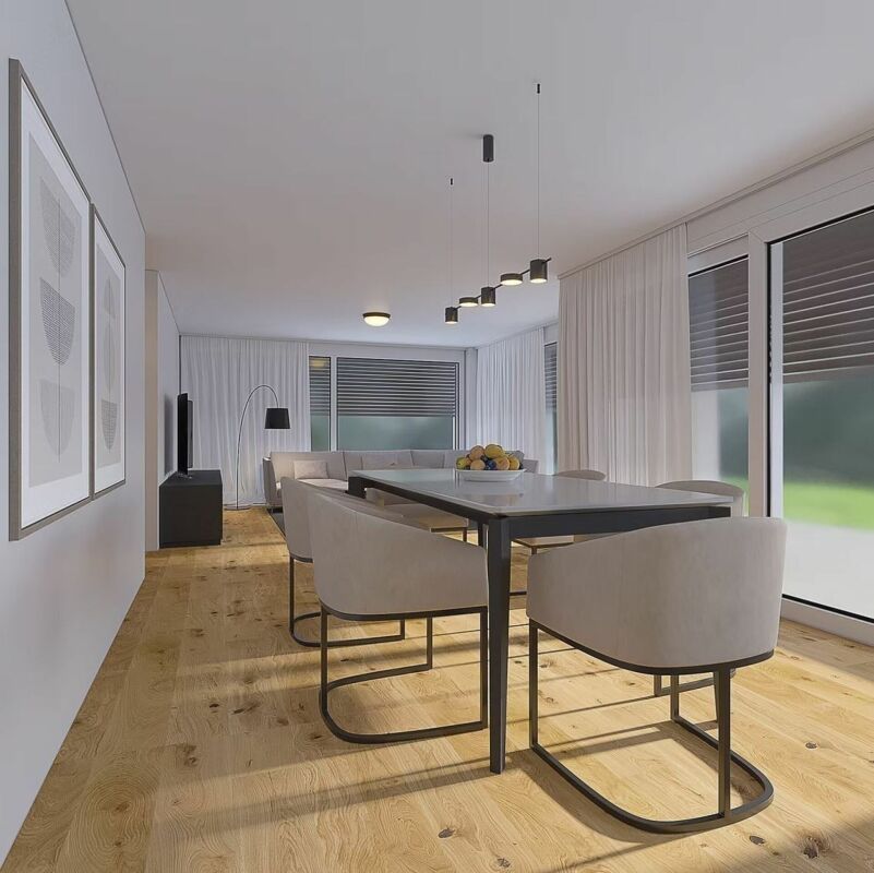 Attraktive 4.5-Zimmer-Neubauwohnung mit Balkon - MFH Klösterli, Brig -  Bild 3