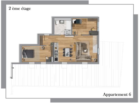 Appartement 4.5 pièces avec galerie – Duplex - Bild 4