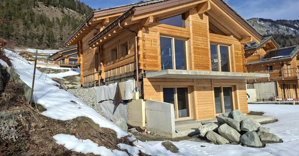 Proche Verbier LE LEVRON Chalet 3 étages 6.5 pièces - Chalet 6.5 pièces - image - 2