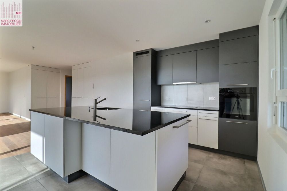 Letztes 5.5-Zimmer-Apartment in kleiner PPE in landwirtschaftlicher Zone - Agencement cuisine