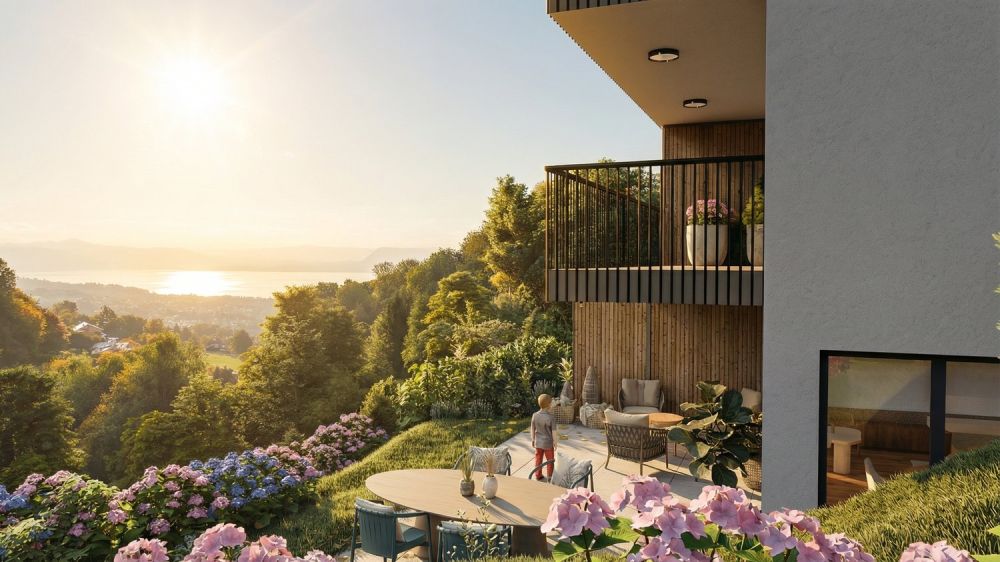 Neue Promotion von vier Villen in Jongny mit Blick auf den Genfersee -  Bild 10