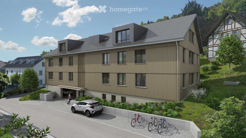 Neubau 3.5-Zimmer-Wohnung A 201 Acker-Glockenblume mit Minergie-Standard in Wohlenschwil -  Bild 2