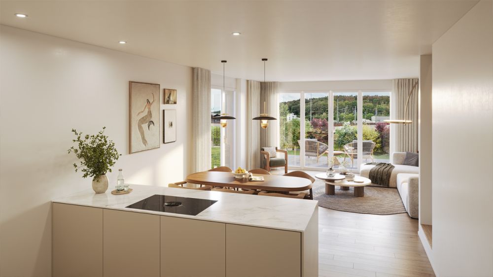 Modernes Zuhause mit Charakter & Platz  5.5 Zi Doppel-Einfamilienhaus -  Bild 2