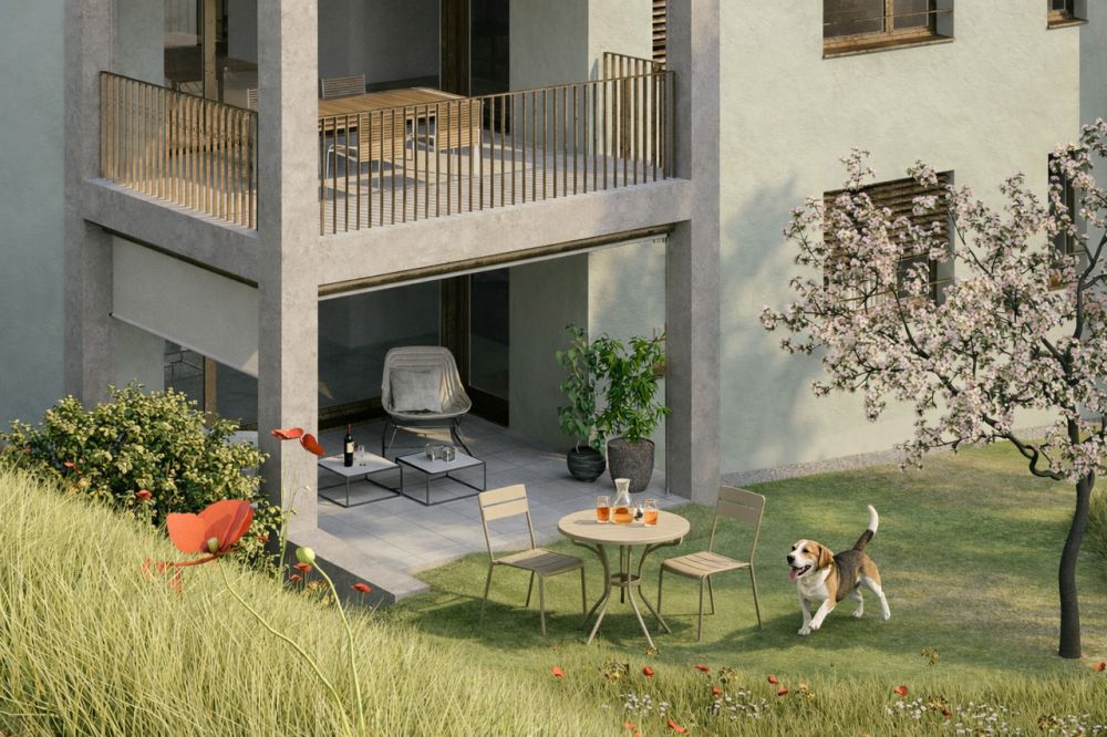 Attraktive Gartenwohnung mit grossem Mehrzweckraum -  Bild 1