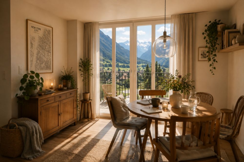 4.5-Zimmer Ferienwohnung Nr. 17 im Neubau-Mehrfamilienhaus Schönbühl 360° in Wilderswil -  Bild 1