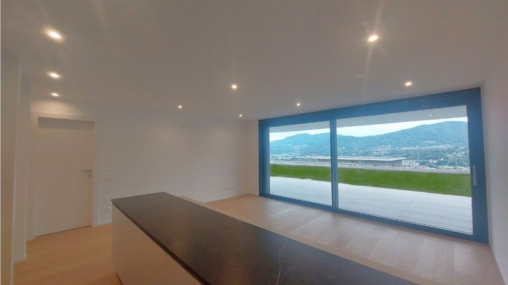 Montagnola: Luxuriöse Wohnung mit Panoramablick und privatem Garten -  Bild 9